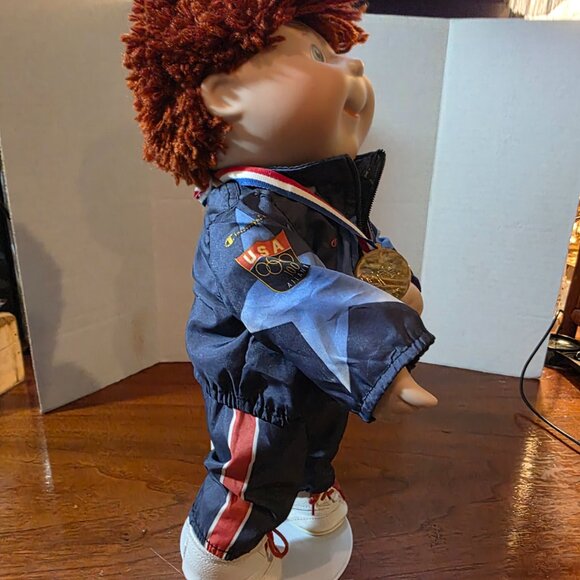 CABBAGE PATCH 1996 OLYMPICS DOLLS PAIR OLYMPIKIDS - Picture 4 of 8